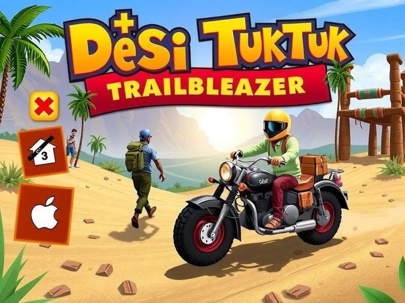 Desi Tuk Tuk Trailblazer Game Cover